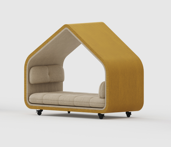 X823-B Mobile Privacy Lounge Pod