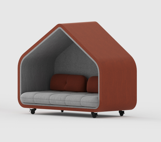 X823-C Acoustic Lounge Pod Sofa
