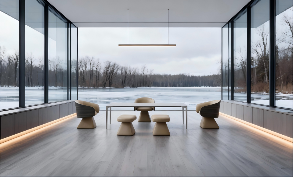 Modern PU Lounge Seating Collection for Relaxed Commercial Spaces