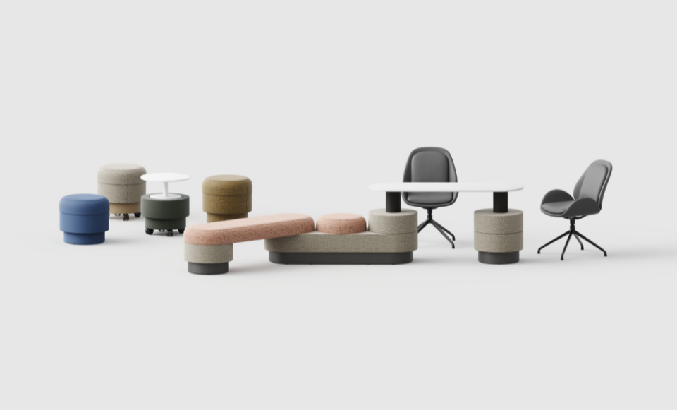 X825 Modular Seating Series Redefines Flexible Collaborative Spaces