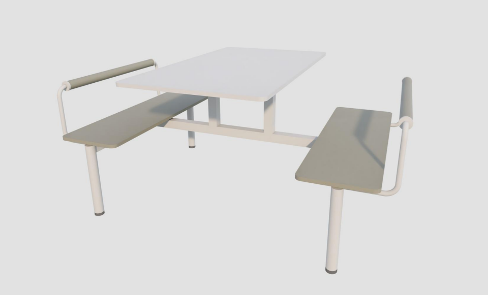 FANGYUAN012 Integrated Dining Set Brings Efficiency and Comfort to Shared Spaces