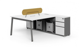 DB641D Long Cabinet Workstation: Smart Storage for Modern Open Offices